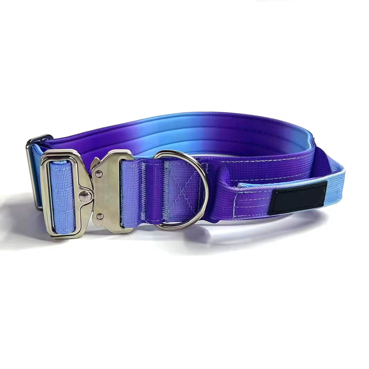 Ombre Service Dog Collar with Handle