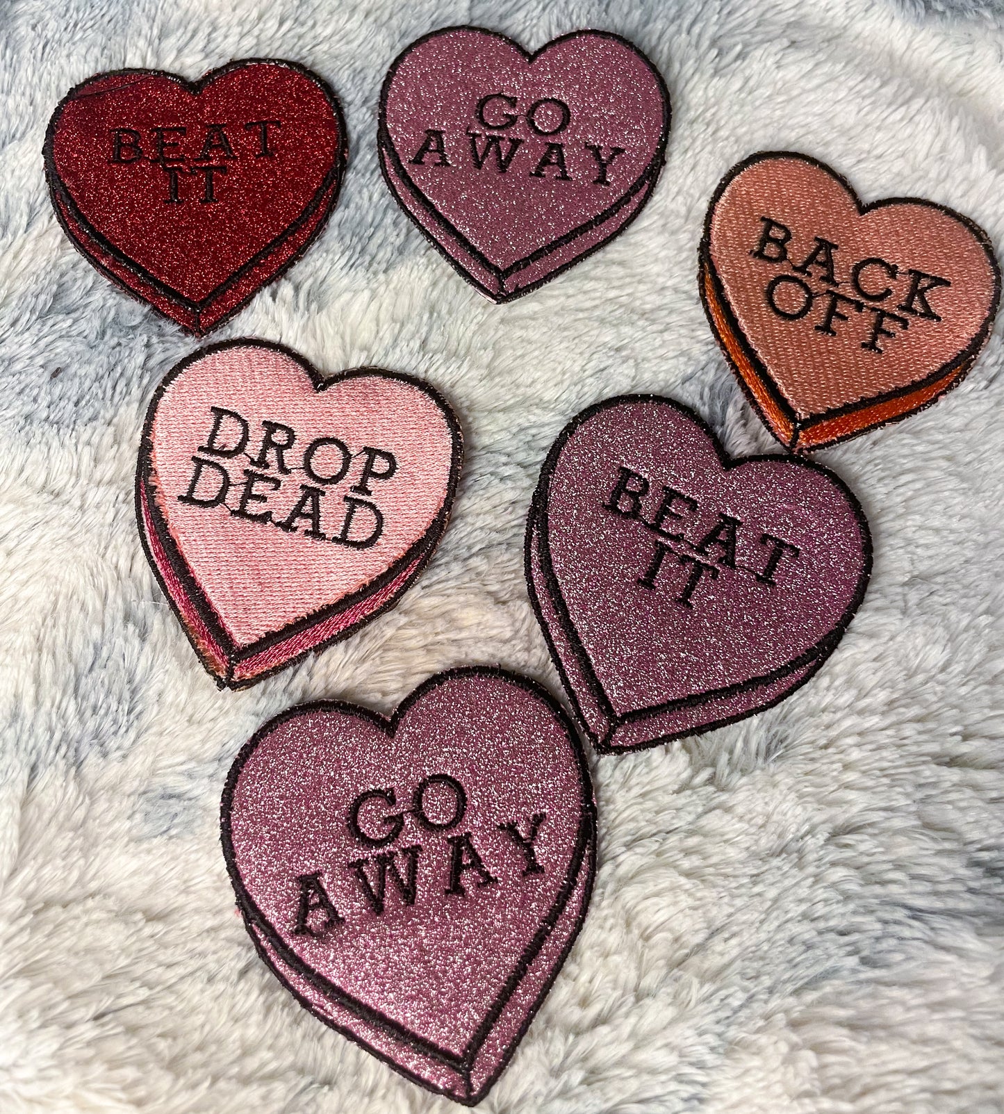 Velcro Sweet Heart Patch