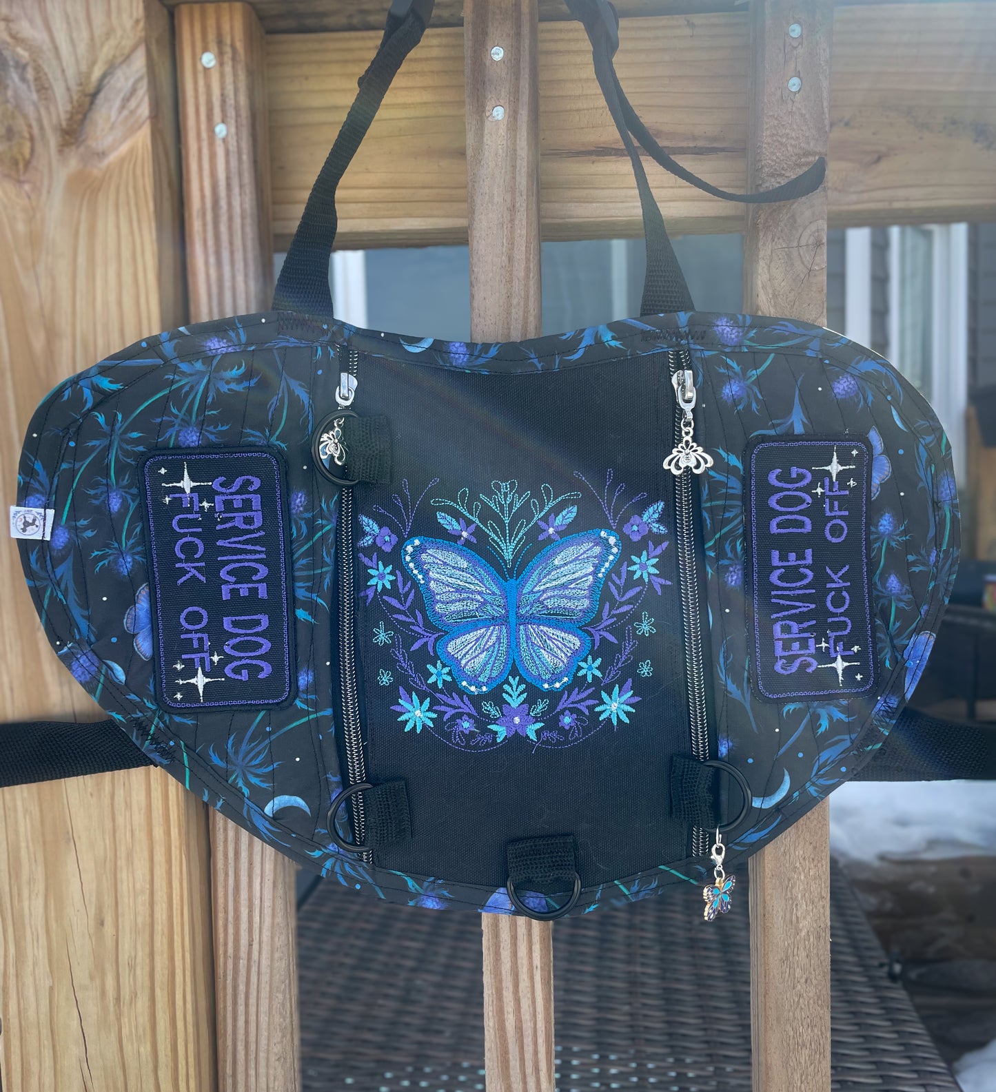 Blue Butterfly Mock-Up