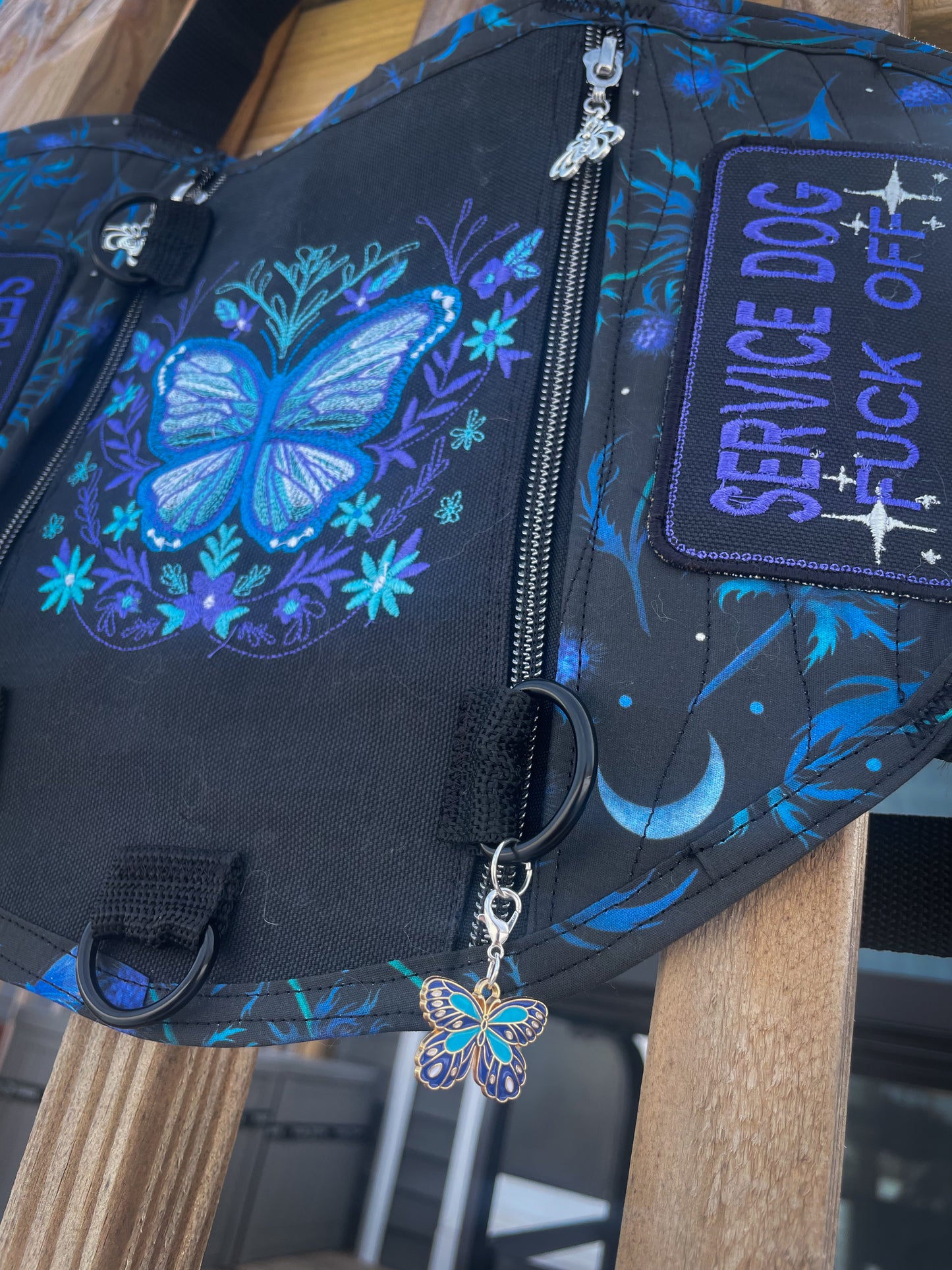 Blue Butterfly Mock-Up