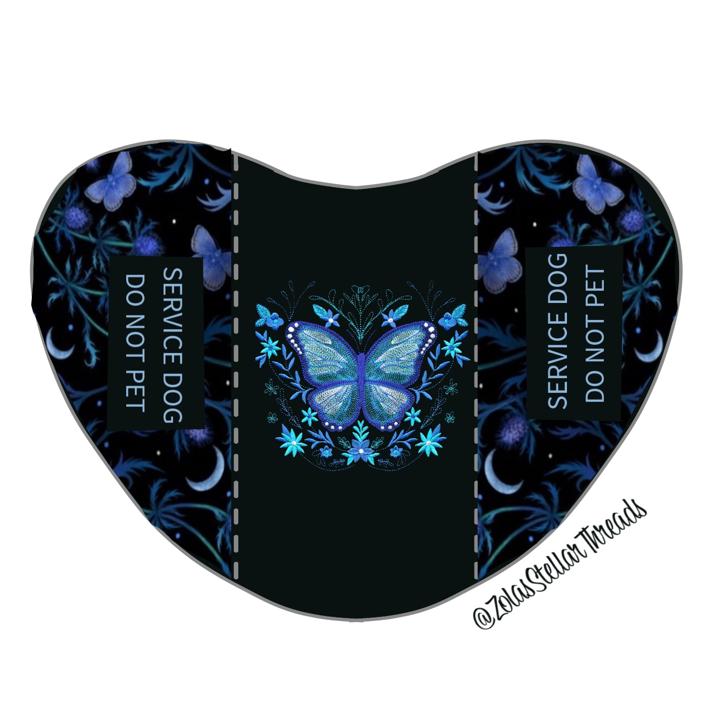 Blue Butterfly Mock-Up